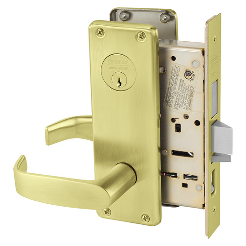 Mortise Lock Satin Brass