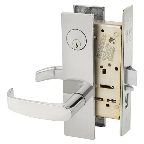 Mortise Lock Bright Stainless Steel