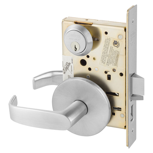 Mortise Lock Satin Chrome