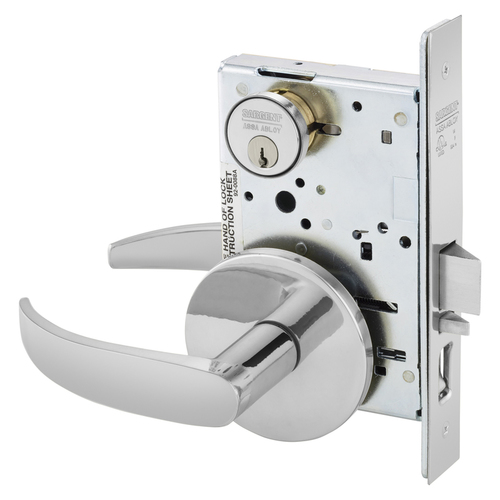 Mortise Lock Bright Chrome