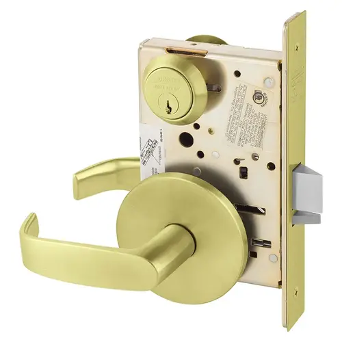 Mortise Lock Satin Brass