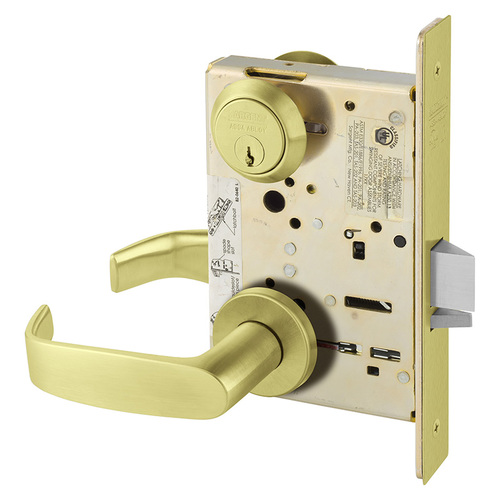 Mortise Lock Satin Brass