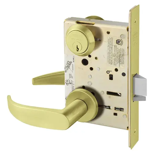 Mortise Lock Satin Brass