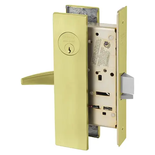 Mortise Lock Satin Brass