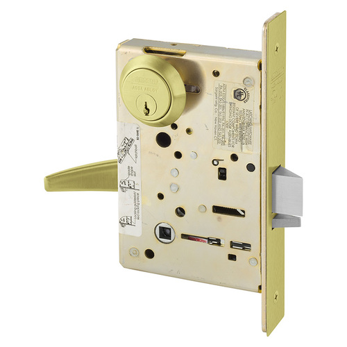 Mortise Lock Satin Brass