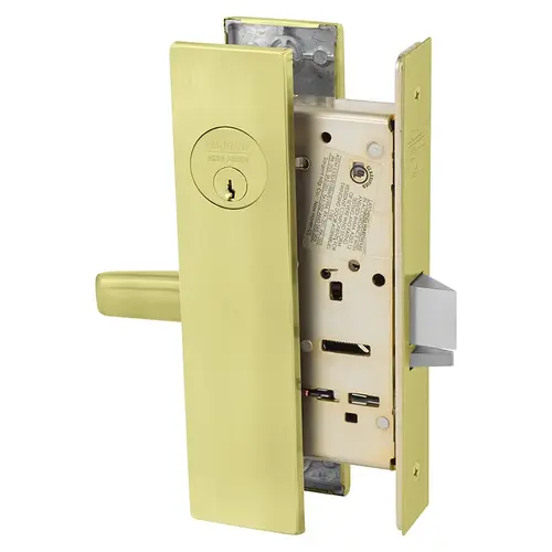 Mortise Lock Satin Brass