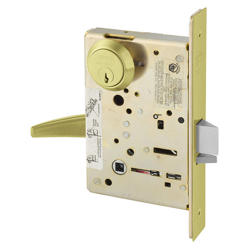 Mortise Lock Satin Brass