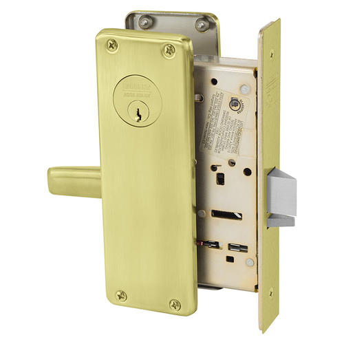 Mortise Lock Satin Brass