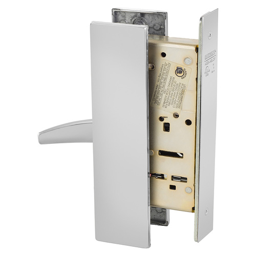 Mortise Lock Bright Chrome