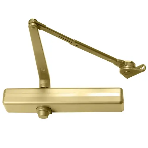 Door Closer Satin Brass