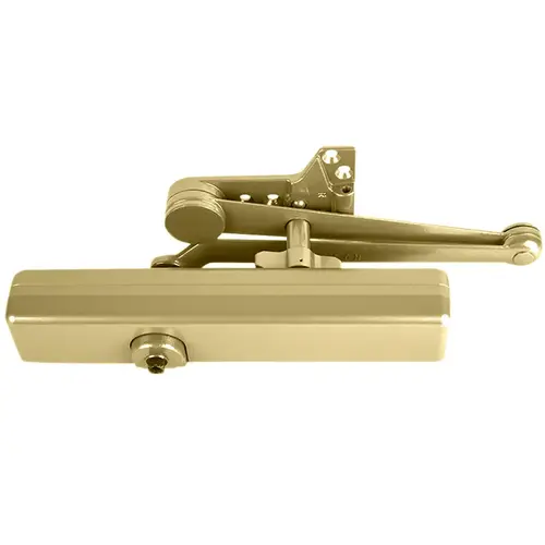 Door Closer Satin Brass