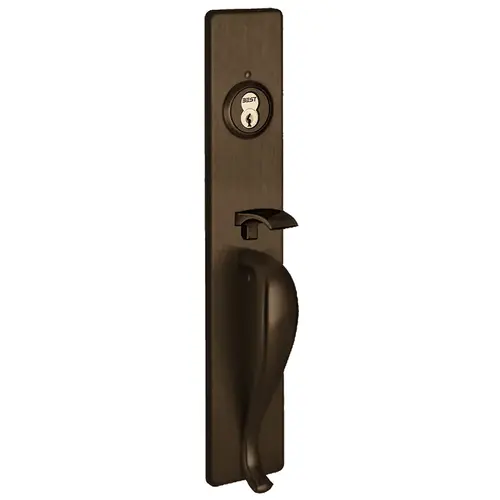 Exit Device Trim Dark Oxidized Satin Bronze Oil Rubbed