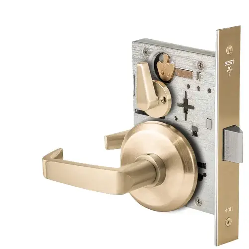 Mortise Lock Satin Brass