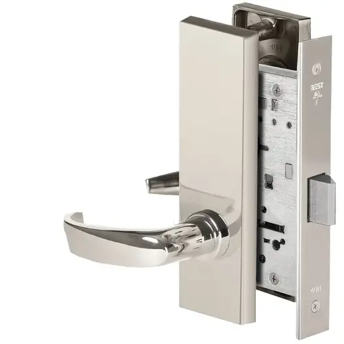 Mortise Lock Bright Chrome