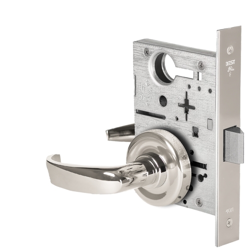 Mortise Lock Bright Chrome