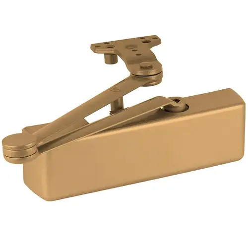 Door Closer Satin Brass