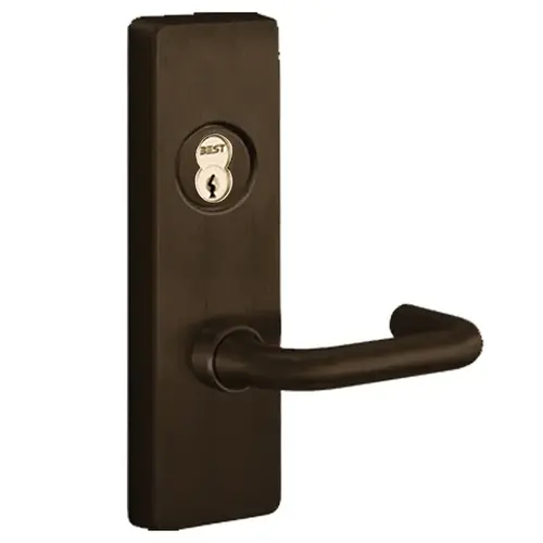 Exit Device Trim Dark Oxidized Satin Bronze Oil Rubbed