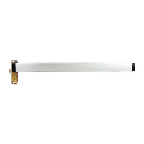 Mortise Exit Device, Hollow Metal, Wood Doors, LHR, 42", Request to Exit Double Monitor Switch, Satin Aluminum Clear Anodized