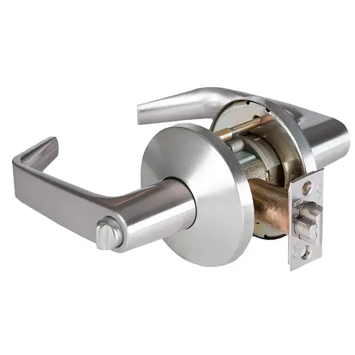 Cylindrical Lock Satin Chrome