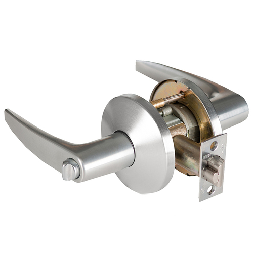 Cylindrical Lock Satin Chrome