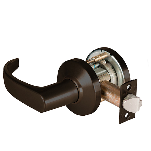 Cylindrical Lock Dark Bronze Painted