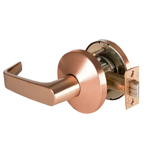 Cylindrical Lock Satin Bronze Clear Coated