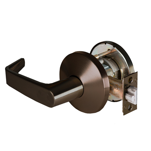 Cylindrical Lock Dark Oxidized Satin Bronze Oil Rubbed