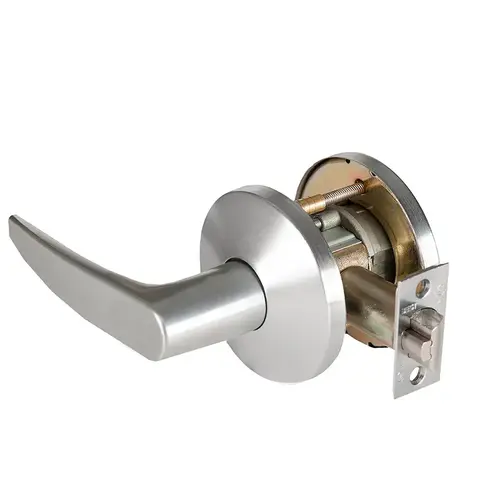 Cylindrical Lock Satin Chrome