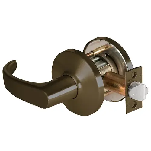 Cylindrical Lock Dark Oxidized Satin Bronze Oil Rubbed