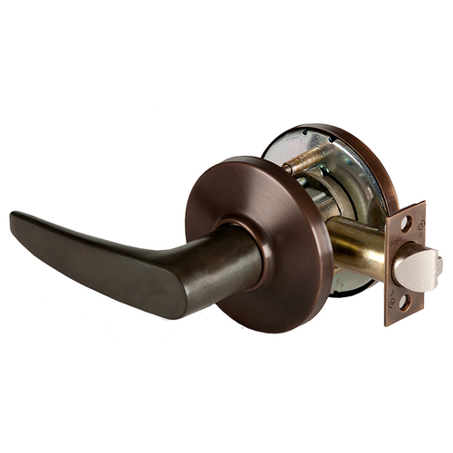 Cylindrical Lock Dark Oxidized Satin Bronze Oil Rubbed