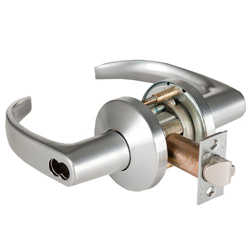 Cylindrical Lock Satin Chrome