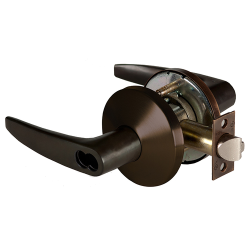 Cylindrical Lock Dark Bronze Painted