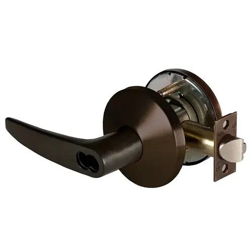 Cylindrical Lock Dark Bronze Painted