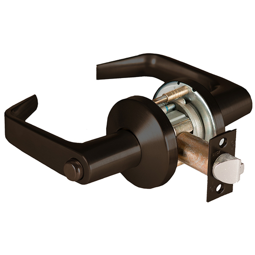 Cylindrical Lock Dark Bronze Painted