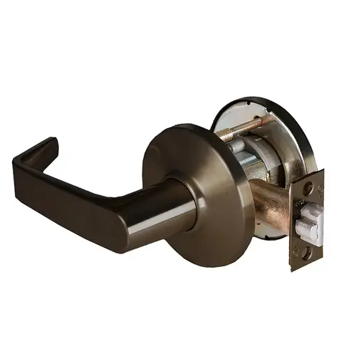 Cylindrical Lock Dark Oxidized Satin Bronze Oil Rubbed