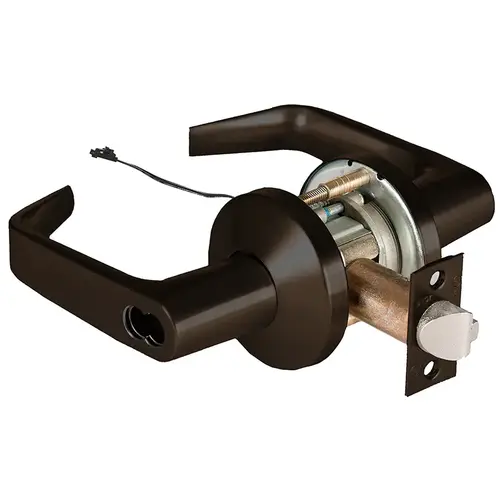 Electric Cylindrical Lock Dark Bronze Painted