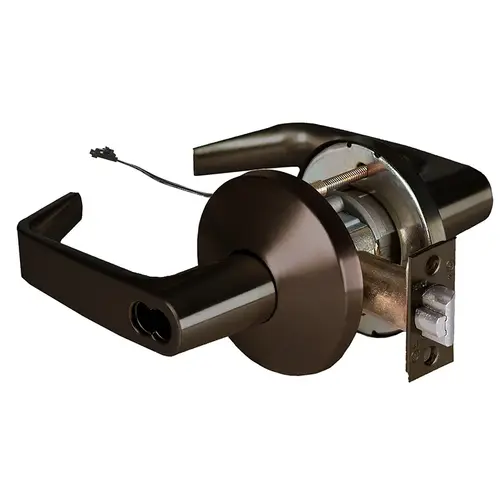 Electric Cylindrical Lock Dark Bronze Painted