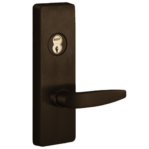 Exit Device Trim Dark Oxidized Satin Bronze Oil Rubbed