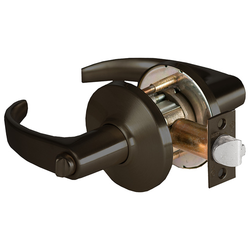 Cylindrical Lock Dark Bronze Painted