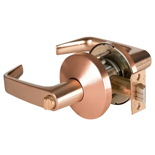 Cylindrical Lock Satin Bronze Clear Coated