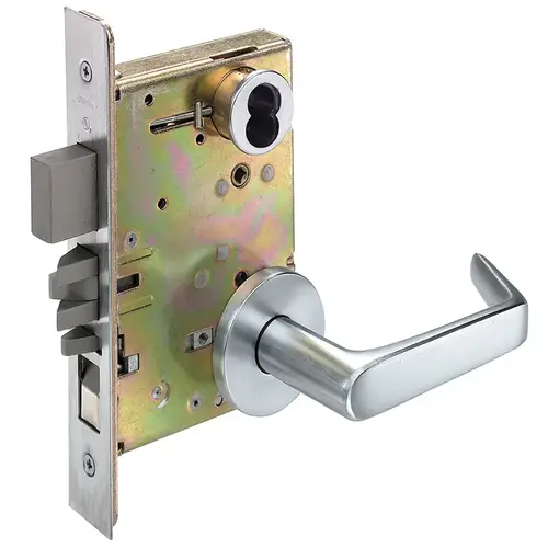 Mortise Lock Satin Chrome