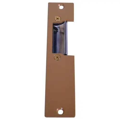 Trine 1001-2B-16-24AC/DC Trine Satin Brass Electric Strike For Cylindrical Lock