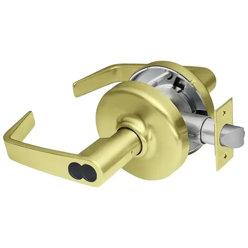 Cylindrical Lock Satin Brass