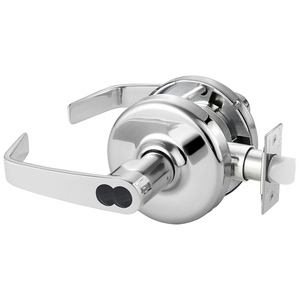 Cylindrical Lock Bright Chrome