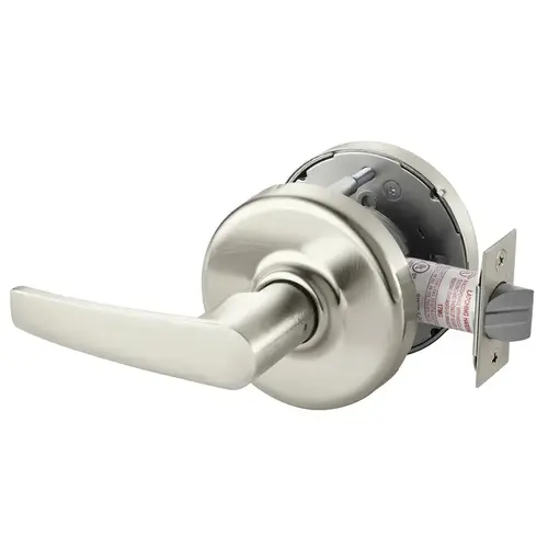Cylindrical Lock Satin Nickel Plated Clear Coated