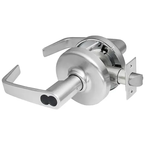 Cylindrical Lock Satin Chrome