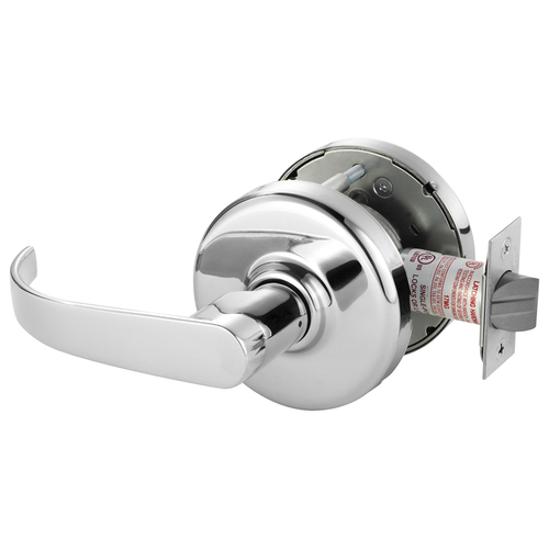 Cylindrical Lock Bright Chrome