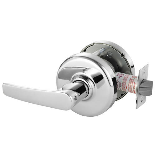 Cylindrical Lock Bright Chrome