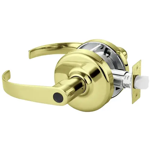 Cylindrical Lock Bright Brass