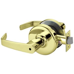 Cylindrical Lock Bright Brass